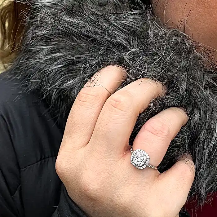 Yonca Pırlanta Yüzük