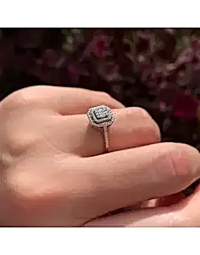 Baget Pırlanta Yüzük