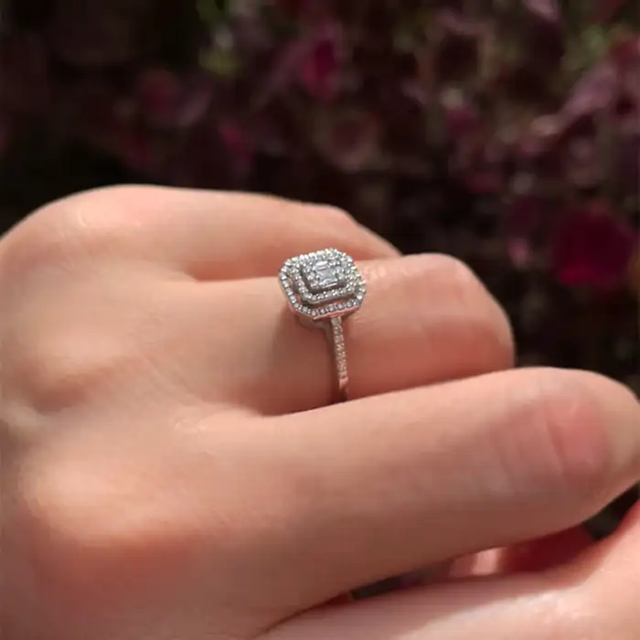 Baget Pırlanta Yüzük