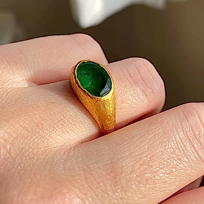 Zümrüt Som Yüzük-881