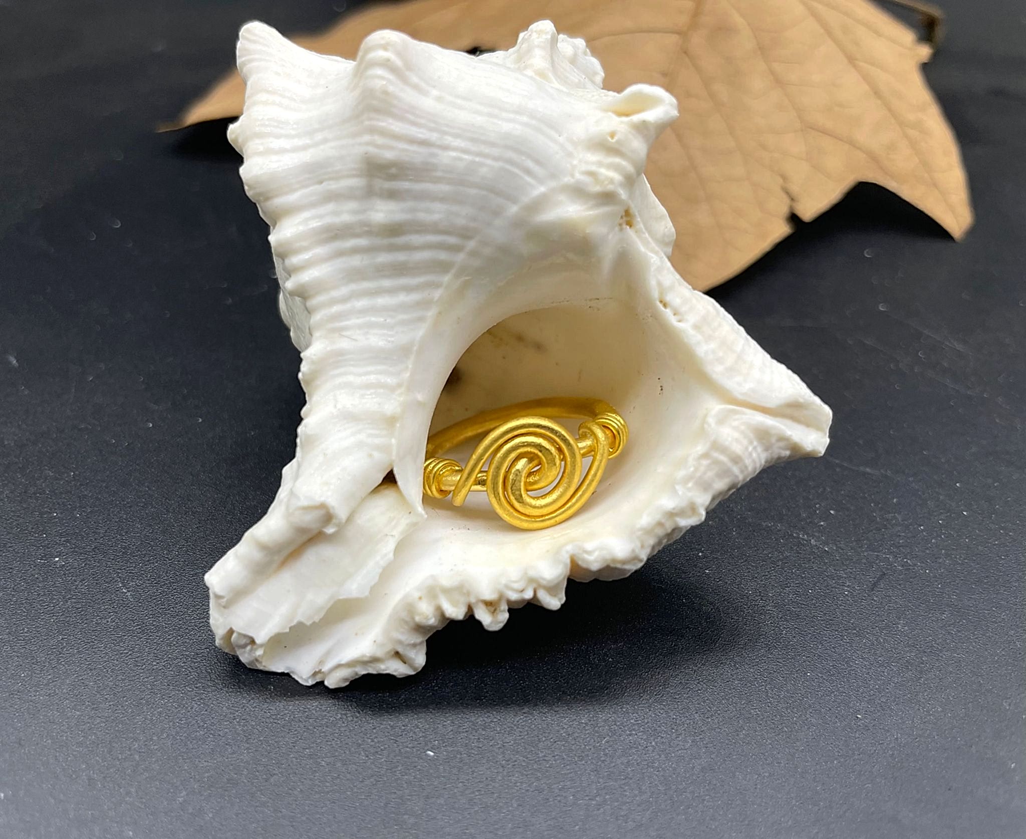 Sarmal 24 Ayar Yüzük-933