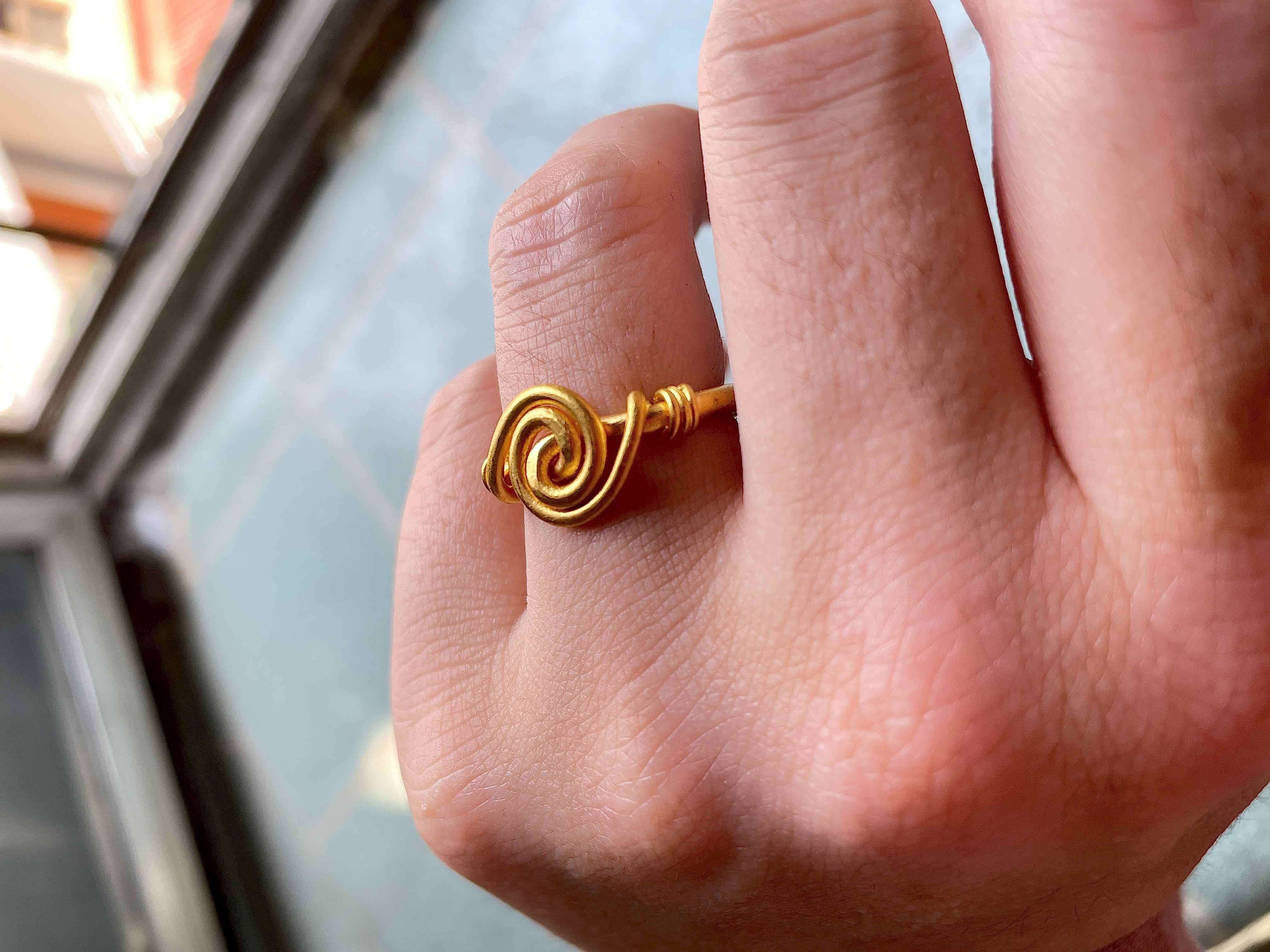 Sarmal 24 Ayar Yüzük-934